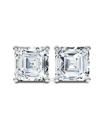 Lab Grown Diamonds 14k 10.00 Ct. Tw. Lab-grown Diamond Earrings In White