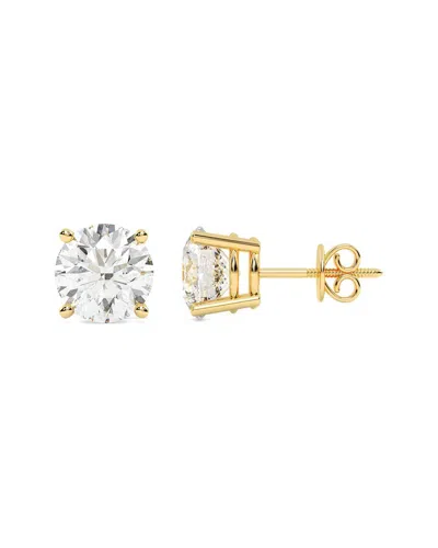 Lab Grown Diamonds 14k 10.00 Ct. Tw. Lab-grown Diamond Earrings In Gold