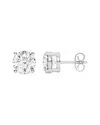 Lab Grown Diamonds 14k 10.00 Ct. Tw. Lab-grown Diamond Earrings In Brown