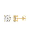 Lab Grown Diamonds 14k 10.00 Ct. Tw. Lab-grown Diamond Earrings In Gold