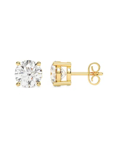 Lab Grown Diamonds 14k 10.00 Ct. Tw. Lab-grown Diamond Earrings In Gold