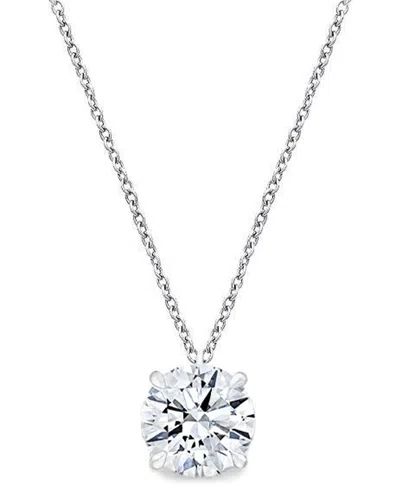 Lab Grown Diamonds 14k 10.00 Ct. Tw. Lab-grown Diamond Necklace In Metallic
