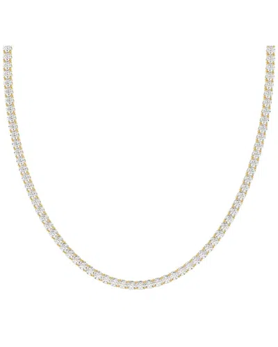 Lab Grown Diamonds 14k 10.00 Ct. Tw. Lab-grown Diamond Necklace In Gold