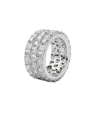 Lab Grown Diamonds 14k 10.00 Ct. Tw. Lab-grown Diamond Ring In Metallic