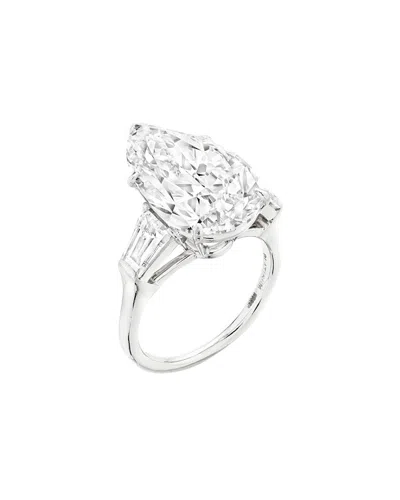 Lab Grown Diamonds 14k 10.00 Ct. Tw. Lab-grown Diamond Ring In Metallic