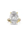 Lab Grown Diamonds 14k 10.00 Ct. Tw. Lab-grown Diamond Ring In Metallic