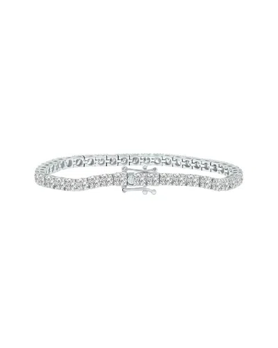 Lab Grown Diamonds 14k 10.00 Ct. Tw. Lab Grown Diamond Tennis Bracelet