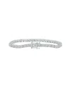 Lab Grown Diamonds 14k 10.00 Ct. Tw. Lab Grown Diamond Tennis Bracelet