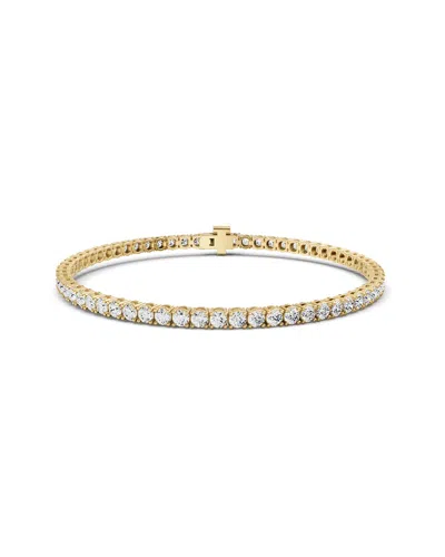 LAB GROWN DIAMONDS 14K 10.00 CT. TW. LAB-GROWN DIAMOND TENNIS BRACELET