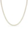 Lab Grown Diamonds 14k 10.00 Ct. Tw. Lab-grown Diamond Tennis Necklace In Gold