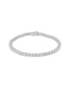 Lab Grown Diamonds 14k 10.08 Ct. Tw. Lab-grown Diamond Tennis Bracelet