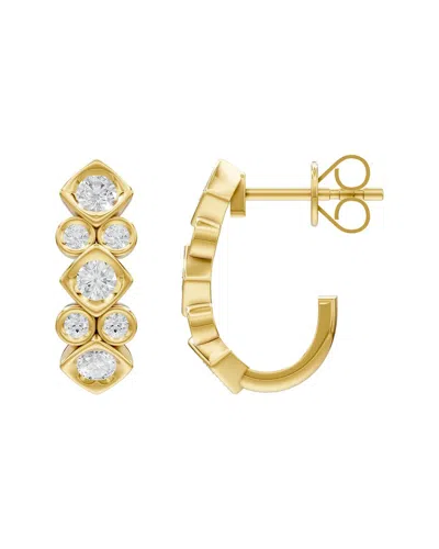 LAB GROWN DIAMONDS 14K 1.02 CT. TW. LAB-GROWN DIAMOND EARRINGS