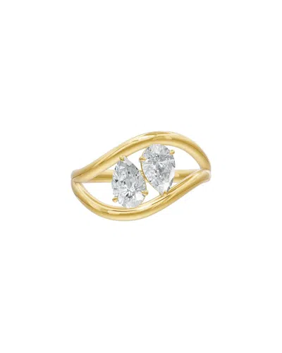 Lab Grown Diamonds 14k 1.08 Ct. Tw. Lab-grown Diamond Ring In Gold