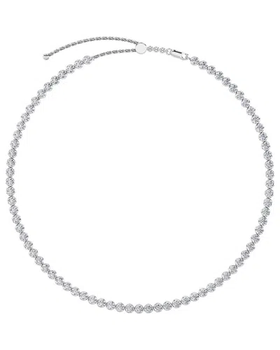 Lab Grown Diamonds 14k 11.00 Ct. Tw. Lab-grown Diamond Necklace In Multi