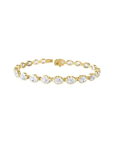 Lab Grown Diamonds 14k 11.00 Ct. Tw. Lab-grown Diamond Tennis Bracelet