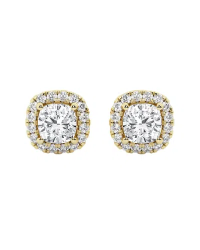 Lab Grown Diamonds 14k 1.20 Ct. Tw. Lab-grown Diamond Studs In Gold