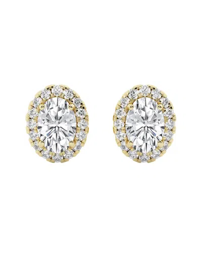 Lab Grown Diamonds 14k 1.20 Ct. Tw. Lab-grown Diamond Studs In Gold