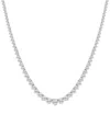 Lab Grown Diamonds 14k 12.00 Ct. Tw. Lab-grown Diamond Riviera Necklace