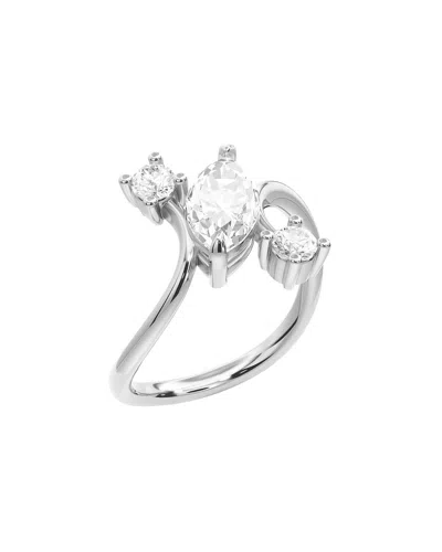 Lab Grown Diamonds 14k 1.24 Ct. Tw. Lab-grown Diamond Ring In Metallic