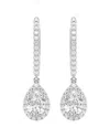 Lab Grown Diamonds 14k 1.25 Ct. Tw. Lab Grown Diamond Drop Earrings