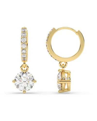 Lab Grown Diamonds 14k 1.25 Ct. Tw. Lab-grown Diamond Earrings In Gold
