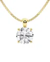 Lab Grown Diamonds 14k 1.25 Ct. Tw. Lab-grown Diamond Pendant Necklace