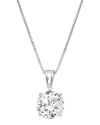 Lab Grown Diamonds 14k 1.25 Ct. Tw. Lab Grown Diamond Solitaire Pendant
