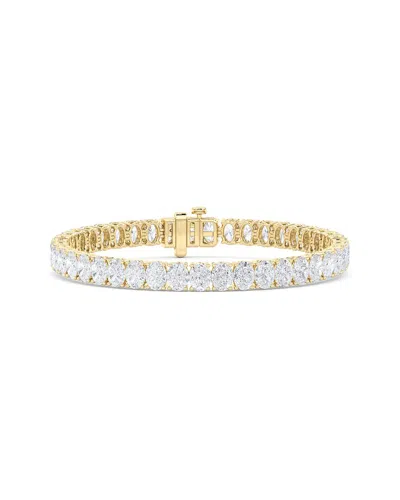 Lab Grown Diamonds 14k 12.50 Ct. Tw. Lab-grown Diamond Bracelet In Gold