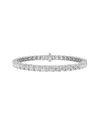 Lab Grown Diamonds 14k 13.00 Ct. Tw. Lab-grown Diamond Bracelet In White