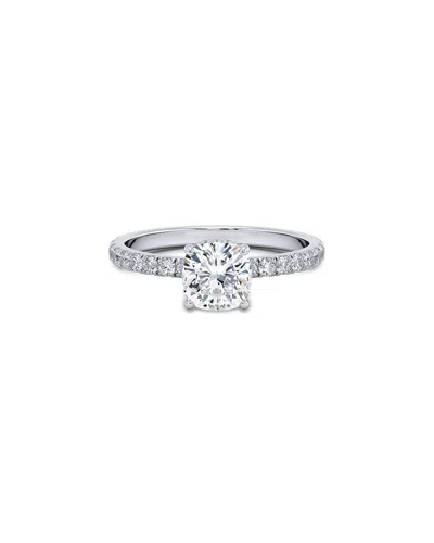 Lab Grown Diamonds 14k 1.40 Ct. Tw. Lab-grown Diamond Ring In Metallic