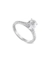 Lab Grown Diamonds 14k 1.93 Ct. Tw. Diamond Ring In Gold