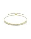 Lab Grown Diamonds 14k 1.00 Ct. Tw. Lab Grown Diamond Tennis Bolo Bracelet In Gold