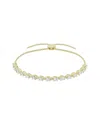 Lab Grown Diamonds 14k 1.00 Ct. Tw. Lab Grown Diamond Tennis Bolo Bracelet