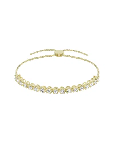LAB GROWN DIAMONDS 14K 1.50 CT. TW. LAB-GROWN DIAMOND BOLO BRACELET