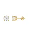 Lab Grown Diamonds 14k 1.50 Ct. Tw. Lab-grown Diamond Earrings In Brown