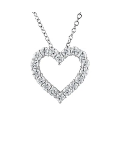 Lab Grown Diamonds 14k 1.50 Ct. Tw. Lab Grown Diamond Heart Pendant
