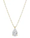 Lab Grown Diamonds 14k Rose Gold 1.50 Ct. Tw. Lab-grown Diamond Necklace
