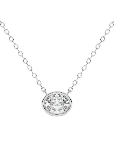 LAB GROWN DIAMONDS 14K 1.50 CT. TW. LAB-GROWN DIAMOND NECKLACE