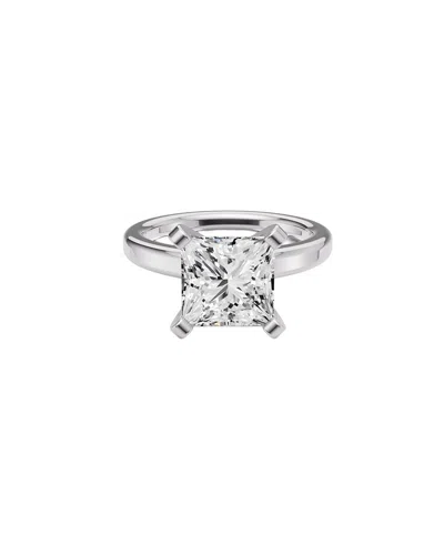 Lab Grown Diamonds 14k 1.50 Ct. Tw. Lab-grown Diamond Ring In Metallic