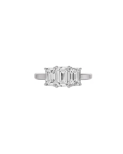 Lab Grown Diamonds 14k 1.50 Ct. Tw. Lab-grown Diamond Ring In Metallic