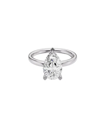 Lab Grown Diamonds 14k 1.50 Ct. Tw. Lab-grown Diamond Ring In Metallic