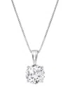 Lab Grown Diamonds 14k 1.50 Ct. Tw. Lab Grown Diamond Solitaire Pendant