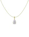 Lab Grown Diamonds 14k 1.50 Ct. Tw. Lab-grown Diamond Solitaire Pendant