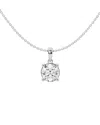Lab Grown Diamonds 14k 2.00 Ct. Tw. Lab Grown Diamond Solitaire Pendant Necklace