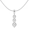Lab Grown Diamonds 14k 1.50 Ct. Tw. Lab-grown Diamond Solitaire Pendant