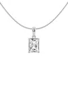 Lab Grown Diamonds 14k 1.50 Ct. Tw. Lab-grown Diamond Solitaire Pendant