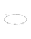 Lab Grown Diamonds 14k 1.50 Ct. Tw. Lab-grown Diamond Station Bracelet