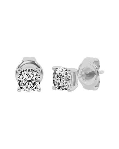 Lab Grown Diamonds 14k 1.50 Ct. Tw. Lab-grown Diamond Studs In Metallic