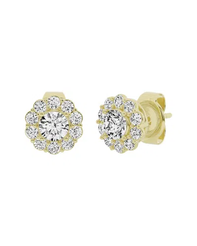 Lab Grown Diamonds 14k 1.50 Ct. Tw. Lab-grown Diamond Studs In Gold