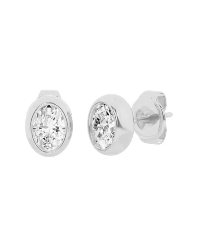 Lab Grown Diamonds 14k 1.50 Ct. Tw. Lab-grown Diamond Studs In Metallic